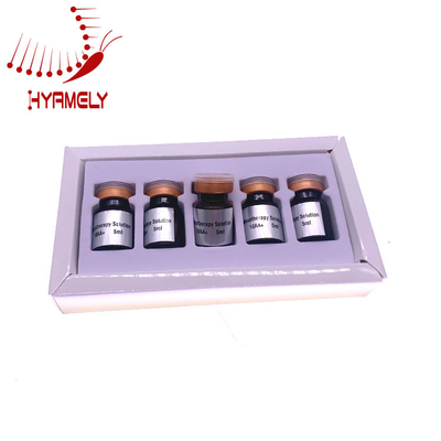 5ml μη διαγώνιο συνδεμένο Hyaluronic όξινο για άνδρες και για γυναίκες πακέτο ορών Mesotherapy 5vials σε ένα κιβώτιο