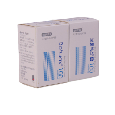 Κορεατική προέλευση Μπότοξ 100 Μονάδες Αντιγήρανση Ενέσιμη Τοξίνη Μποτουλίνου Αλλεργιογόνο Μποτουλάξ