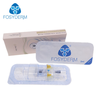 Fosyderm προσωπική προσώπου Hyaluronic όξινη σύριγγα εγχύσεων 2ml υλικών πληρώσεως προσοχής δερμική