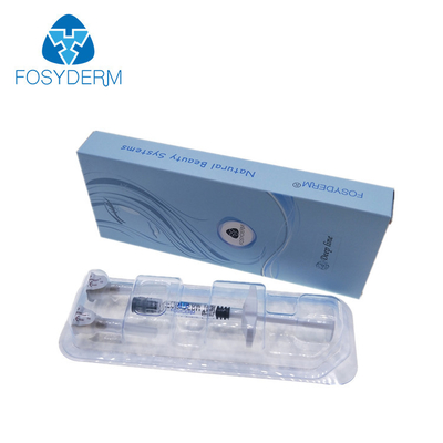 Hyaluronic όξινη δερμική Fosyderm πιστοποίηση CE ISO περιγράμματος υλικών πληρώσεως του προσώπου