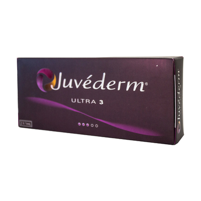 Hyaluronic οξύ Juvederm συρίγγων Ultra3 2*1ml