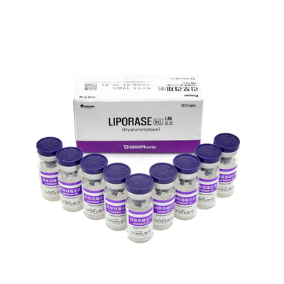 10 το φιαλίδιο/το κιβώτιο Liporase διαλύει Hyaluronic όξινο Lyase εγχύσεων