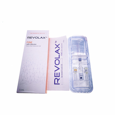 Βαθιά ρυτίδα υλικών πληρώσεως Revolax η Hyaluronic όξινη δερμική αφαιρεί