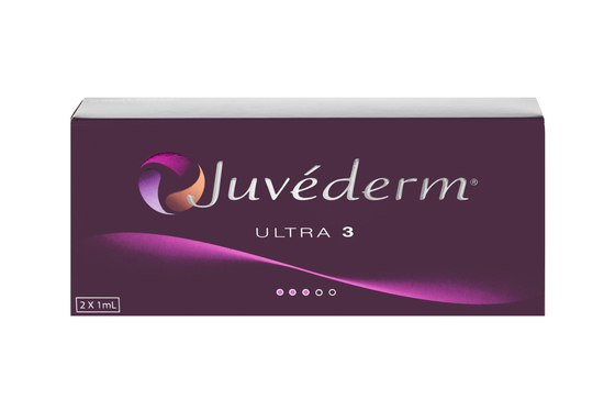 Juvederm έγχυση Hyaluronic όξινο 2*1ml υλικών πληρώσεως αντι γήρανσης δερμική