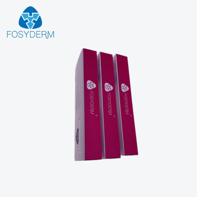 2 Hyaluronic όξινο δερμικό υλικό πληρώσεως μιλ. Fosyderm Derm για τα χείλια και τις μέσες ρυτίδες