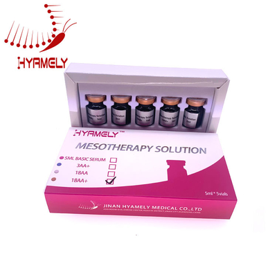 Hyaluronic όξινο του προσώπου γεμίζοντας υλικό πληρώσεως ορών HYAMELY Mesotherapy