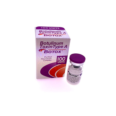 Botulinum έγχυση τοξινών Botox Allergan 100 αντι ρυτίδων ανθρώπινων μονάδες ορμονών αύξησης
