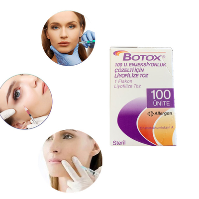 Έγχυση Allergan Botox ρυτίδων αντι γήρανσης η αντι δακτυλογραφεί 100 μονάδες