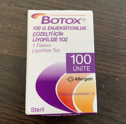 Botulinum αφαίρεση ρυτίδων εγχύσεων σκονών τοξινών 100units Allergan