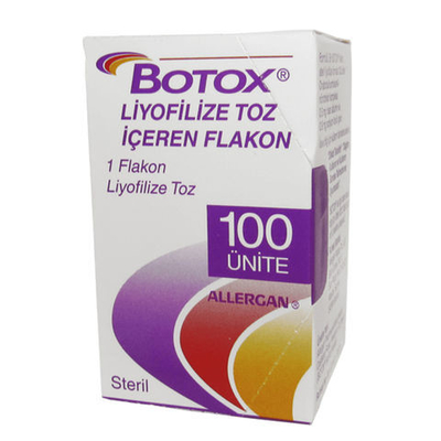 Botulinum έγχυση σκονών τοξινών 100units Allergan Botox για τις αντι ρυτίδες