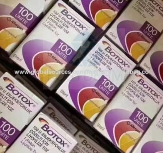 Η αντι έγχυση 100units γήρανσης  Allergan δακτυλογραφεί μια αντι ρυτίδα