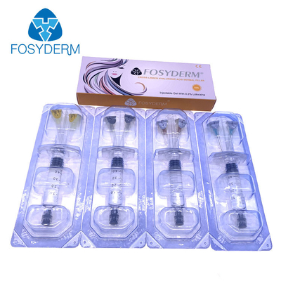 5ml Hyaluronic όξινη έγχυση υλικών πληρώσεως Fosyderm δερμική για τη χειλική μύτη
