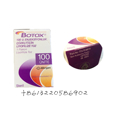 Botulinum τοξίνη εγχύσεων Botox Allergan 100 ρυτίδες μετώπων μονάδων