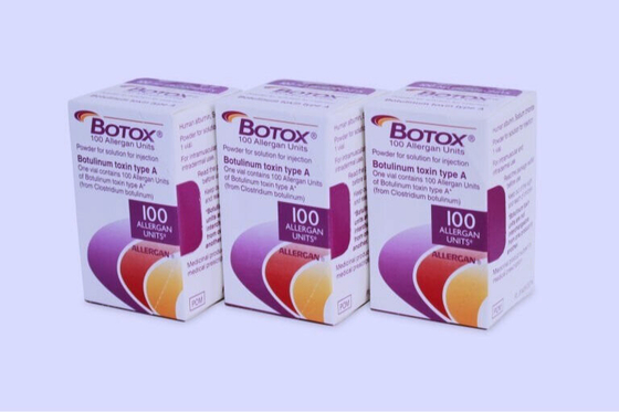 Οι Botulinum εγχύσεις τοξινών Allergan αφαιρούν τις ρυτίδες 100 μονάδες