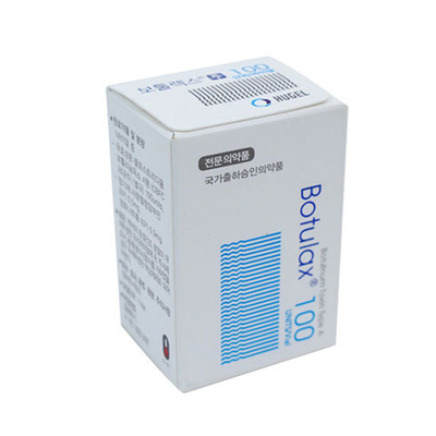 Η εκχύσιμη δερμική Botulinum τοξίνη υλικών πληρώσεως Botox δακτυλογραφεί ένα Botulax 100 μονάδες
