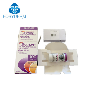 Το Allergan Botox 100 αντι ρυτίδες τοξινών μονάδων Botulinum δακτυλογραφεί μια έγχυση