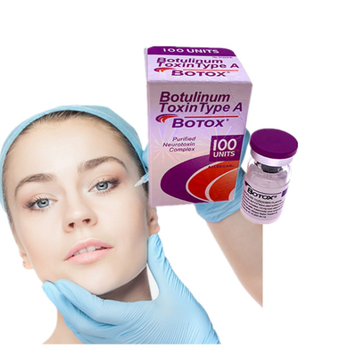 Οι Botulinum εγχύσεις τοξινών Allergan αφαίρεσης ρυτίδων δακτυλογραφούν ένα 100iu