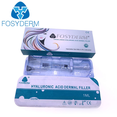 Fosyderm Hyaluronic όξινη πηκτωμάτων αντι του προσώπου έγχυση υλικών πληρώσεως ρυτίδων δερμική