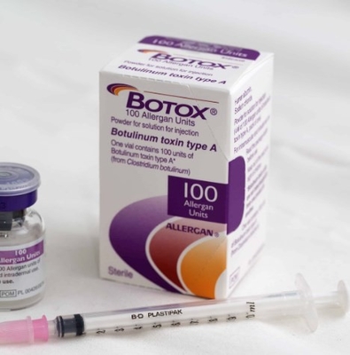 Τοξίνη Μποτουλίνου Με ισχυρή αλλεργιογόνος ουσία Μποτοξ για την αντιμετώπιση των ρυτίδων
