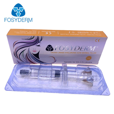 Υψηλής ποιότητας ιατρική ποιότητα 1ml 2ml 5ml χείλη πρόσωπο βαθύ υαλουρονικό οξύ δερματικό γέμισμα