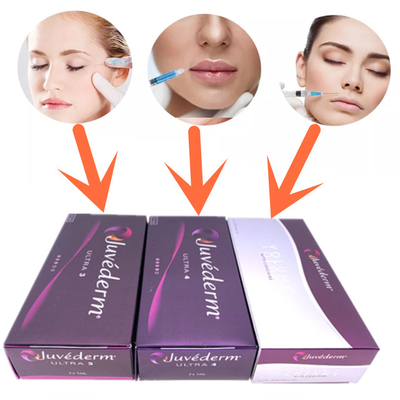 Juvederm Υαλουρονικό οξύ δερματικό γεμιστήρα 2 ml γεμιστήρα προσώπου βελτίωση χείλη