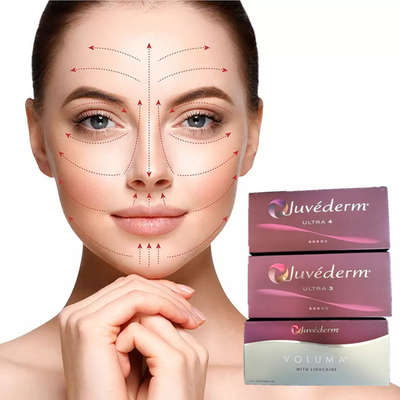 Juvederm Υαλουρονικό οξύ δερματικό γεμιστήρα 2 ml γεμιστήρα προσώπου βελτίωση χείλη