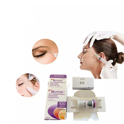 Allergan 100units Botulinum toxin Ενέσιμη ομορφιά Φροντίδα δέρματος για ρυτίδες