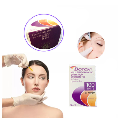 Allergan 100units Botulinum toxin Ενέσιμη ομορφιά Φροντίδα δέρματος για ρυτίδες