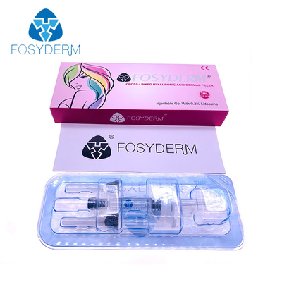 Fosyderm 2ml Χυαλουρονικό Gel Ενέσεις Δερματικού Εμπλήρωσης Για Φροντίδα Δέρματος Προσώπου και Μύτης