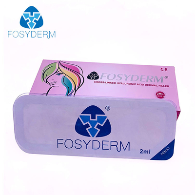 Fosyderm 2ml Χυαλουρονικό Gel Ενέσεις Δερματικού Εμπλήρωσης Για Φροντίδα Δέρματος Προσώπου και Μύτης