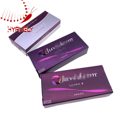 Διαφανές Juvederm Ultra 3 Lips Filler Υαλουρονικό οξύ Δερματικό Filler για πρόσωπο και σώμα