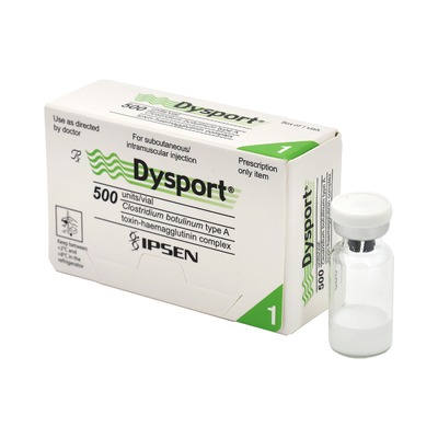 Dysport 500 Dysport 500iu Ενέσιμη τοξίνης του μποτουλίνου για την αφαίρεση ρυτίδων