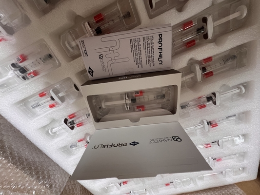 64 mg Profhilo H L Επένδυση προσώπου Υαλουρονικό οξύ Δερματικό γεμιστήρα Κολλαγόνιο διεγερτικό παράγοντα 3 χρόνια διάρκεια ζωής
