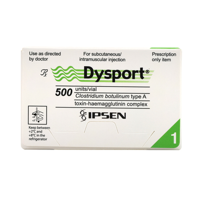 Dysport Βοτουλινική Τοξίνη Τύπου Α 100 Μονάδες για Εξάλειψη Ρυτίδων