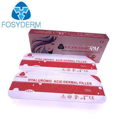 Ένεση για βαθιές ρυτίδες με Ultra 4 Fosyderm Deep 1ml 2ml HA Δερματικό Γέμισμα
