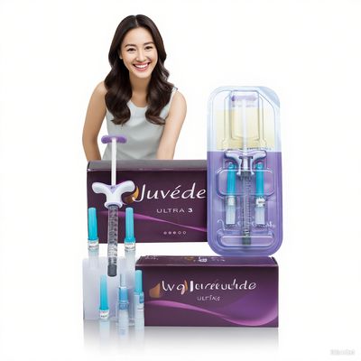 Juvederm Hyaluronic Acid Dermal Filler Anti Aging Face Lifting για τα χείλη