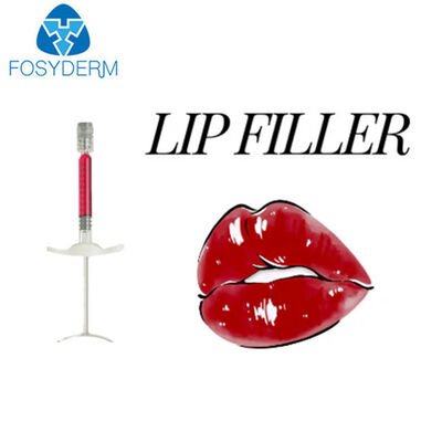 Injectable 1ml Hyaluronic Acid Vitamin B12 Enriched Red Lip Dermal Fillers