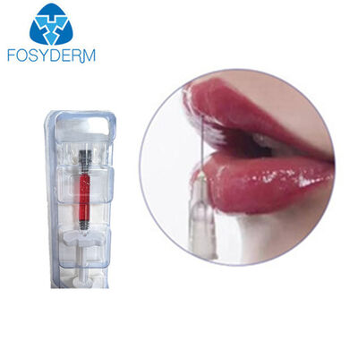Injectable 1ml Hyaluronic Acid Vitamin B12 Enriched Red Lip Dermal Fillers