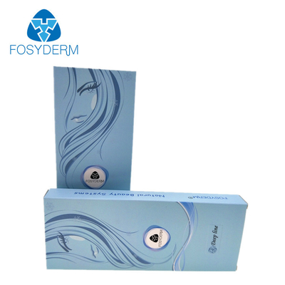 Fosyderm 1ml Hyaluronic όξινη χειλικών εγχύσεων Derm χειλική αύξηση υλικών πληρώσεως γραμμών του προσώπου