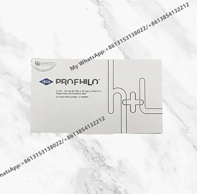 Profhilo H+L Face Lift Βελτιωμένο δέρμα Υαλουρονικό οξύ Συμπλήρωμα Ενέσεις κατά των ρυτίδων