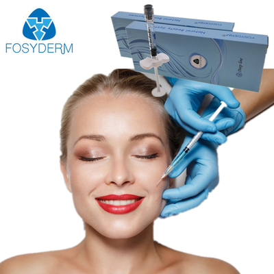 Hyaluronic όξινο δερμικό υλικό πληρώσεως Fosyderm προσοχής ομορφιάς για το πηγούνι και το μάγουλο χειλικής μύτης