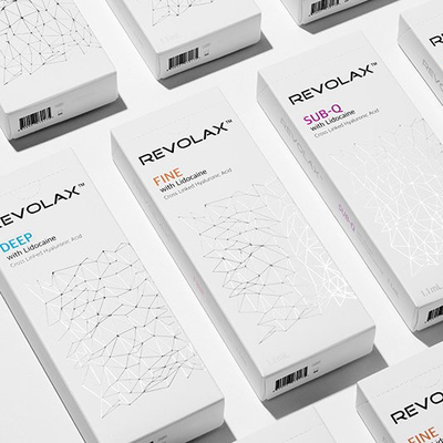 Υγρό Hyaluronic όξινο δερμικό υλικό πληρώσεως του προσώπου πλαστικό Revolax
