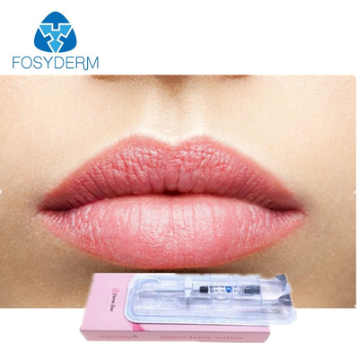 Χειλικό Hyaluronic όξινο 2ml δερμικό υλικό πληρώσεως εμπορικών σημάτων Fosyderm ειδικό για το χείλι