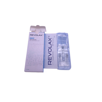 REVOLAX Hyaluronic όξινο δερμικό υλικό πληρώσεως 1,1 μιλ. λειτουργεί να βελτιώσει έτσι τις πτυχές ρυτίδων