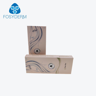Λεπτό εκχύσιμο υλικό πληρώσεως Fosyderm 2ml στην αφαίρεση των λεπτών γραμμών στο του προσώπου δερμικό υλικό πληρώσεως εκταρίου
