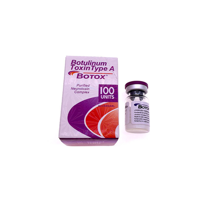 Η τοξίνη Boyulinum επεξεργασιών Allergan  δακτυλογραφεί μια φροντίδα δέρματος εγχύσεων 100iu