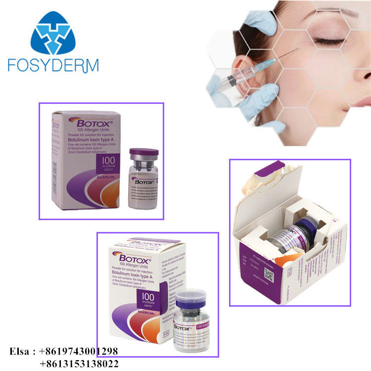 Allergan botox 100iu Ένεση τοξίνης αλλαντίασης Botox Υαλουρονικό οξύ
