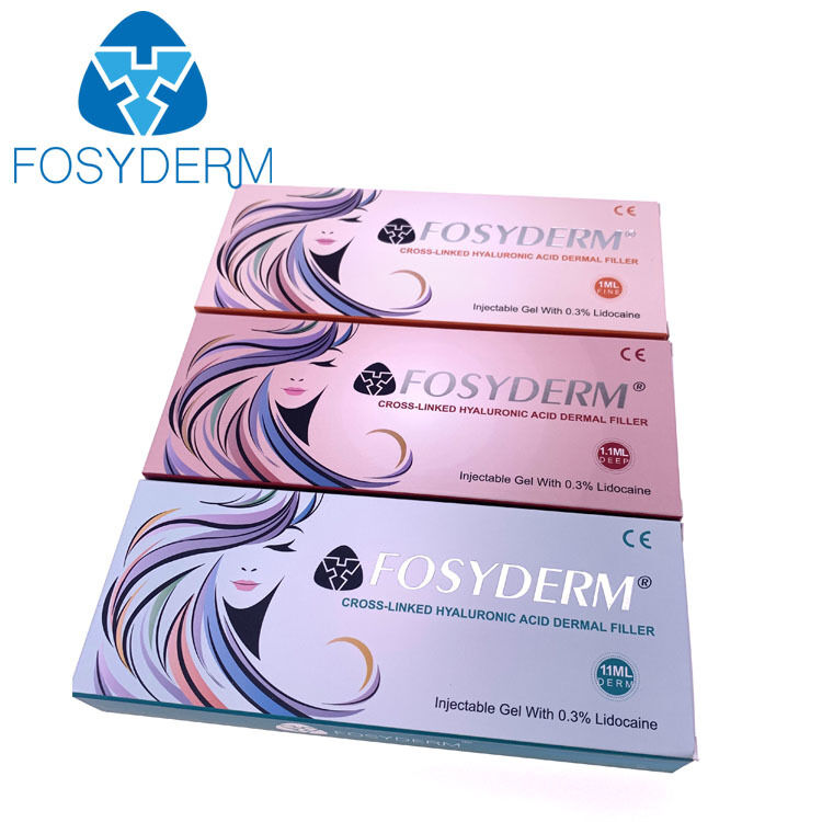 Αντικαταστατικό νεολαίας του προσώπου Υαλουρονικό οξύ Δερματικό γεμιστήρα που στοχεύει τις ρυτίδες και τις γραμμές για μια πιο ομαλή πιο νεανική υφή του δέρματος