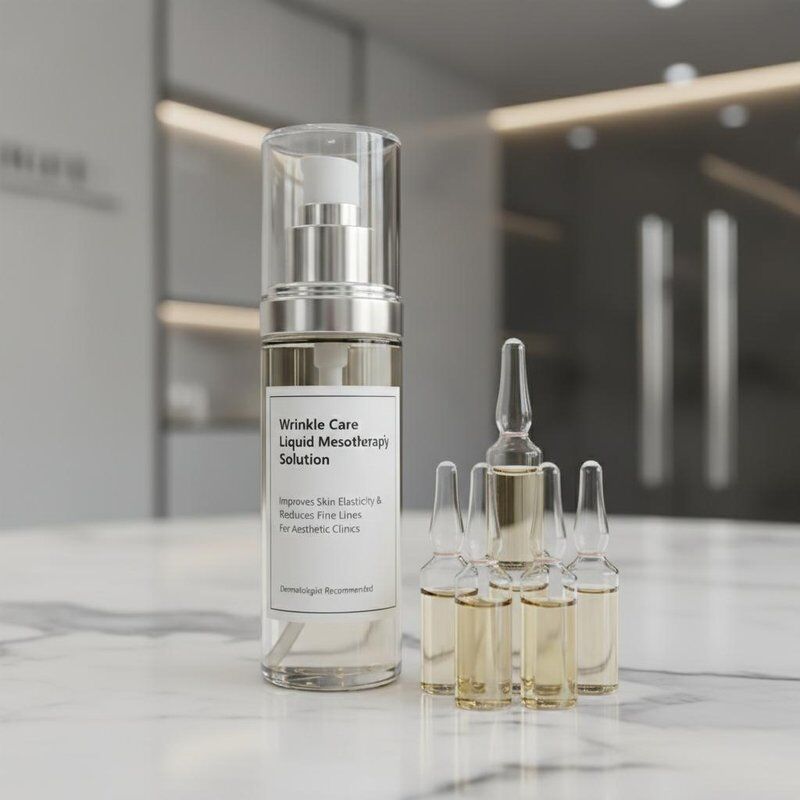 Λύση μεσοθεραπείας υγρού για τη φροντίδα των ρυτίδων που έχει σχεδιαστεί για τη βελτίωση της ελαστικότητας του δέρματος και τη μείωση των λεπτών γραμμών για τις κλινικές αισθητικής