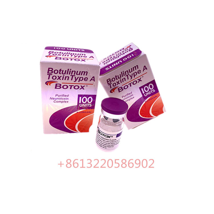 Η Botulinum τοξίνη Allergan δακτυλογραφεί ένα  100 αντι μονάδες γήρανσης αντι ρυτίδων